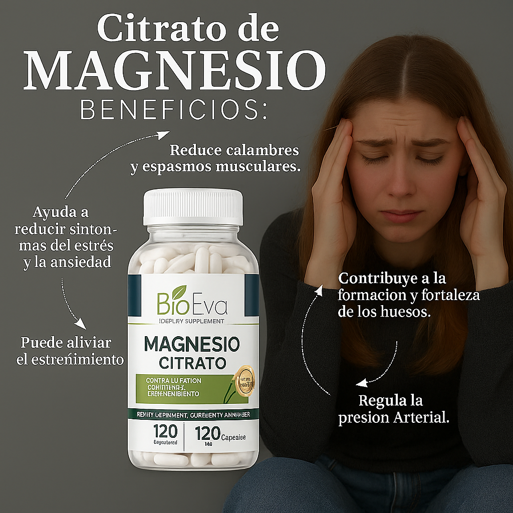 Citrato de Magnesio | Recupera tu salud ❤️