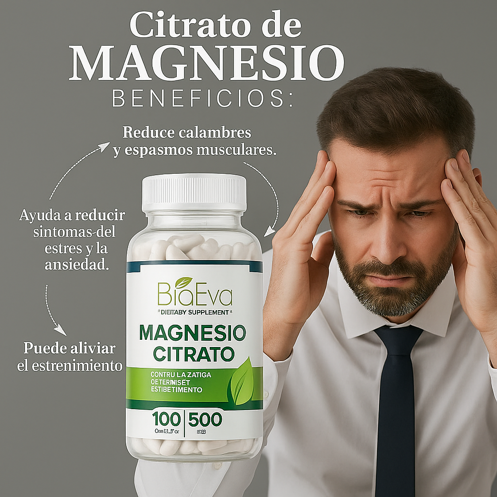 Citrato de Magnesio | Recupera tu salud ❤️