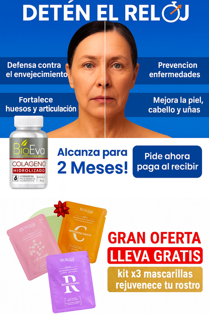 Colágeno Hidrolizado + Regalos Gratis💖